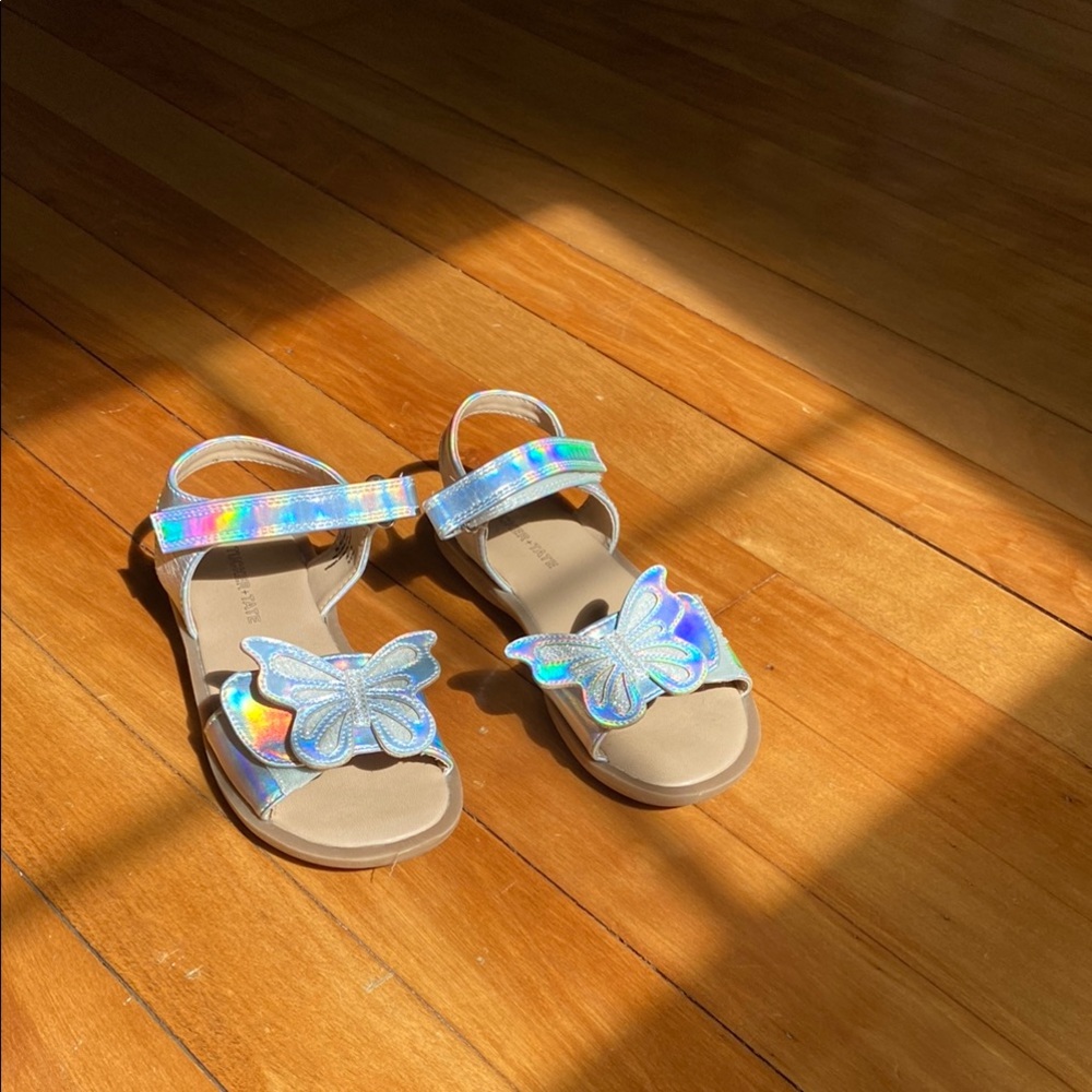 Tucker + Tate Silver Sandals for Summer